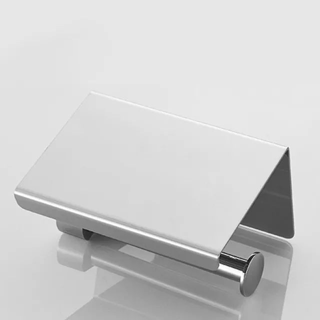 Modern toilet paper holder with foldable surface