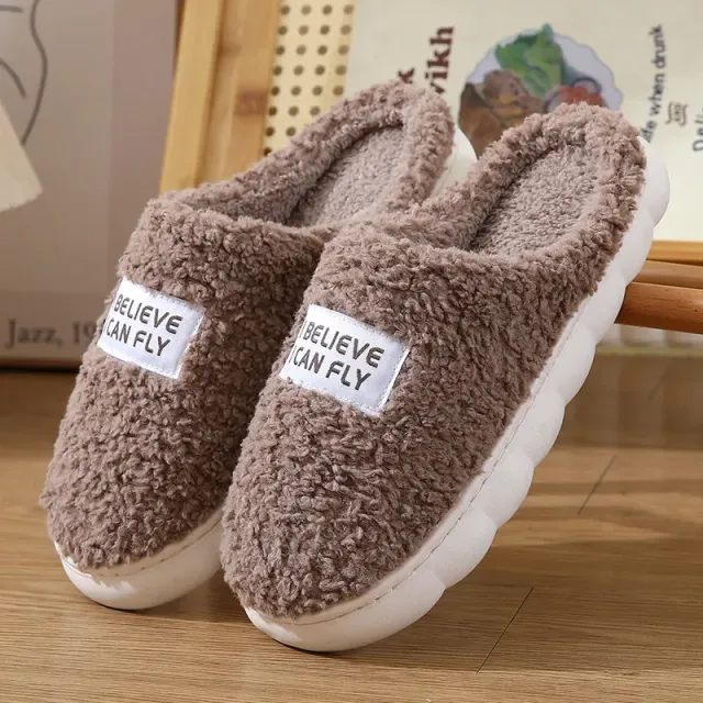 Men's fashion slippers with anti-slip sole