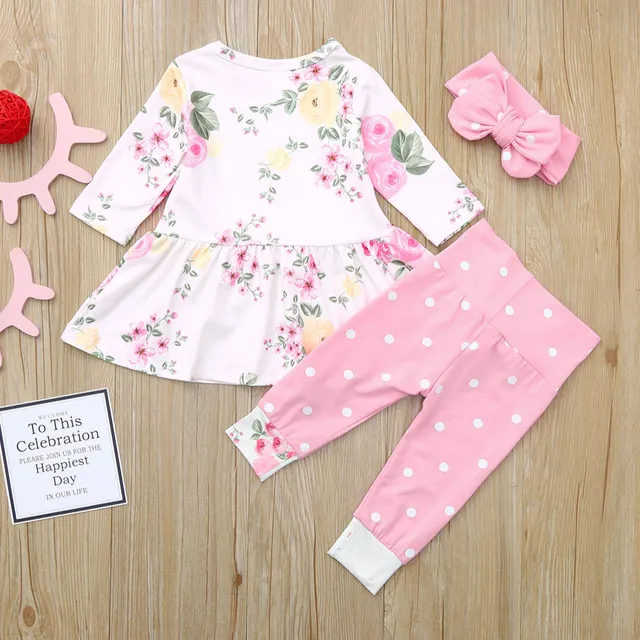 Girl's cute floral set Avery