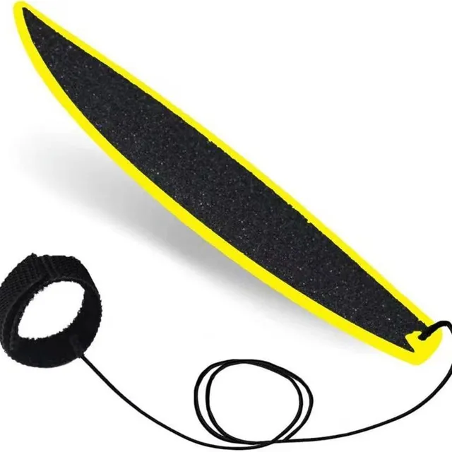 Stylový mini surfboard s tkaničkou proti ztrátě
