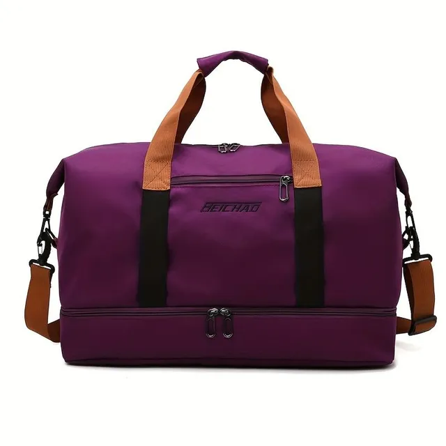 Unisex multifunctional sports bag with large capacity, waterproof for travel and fitness