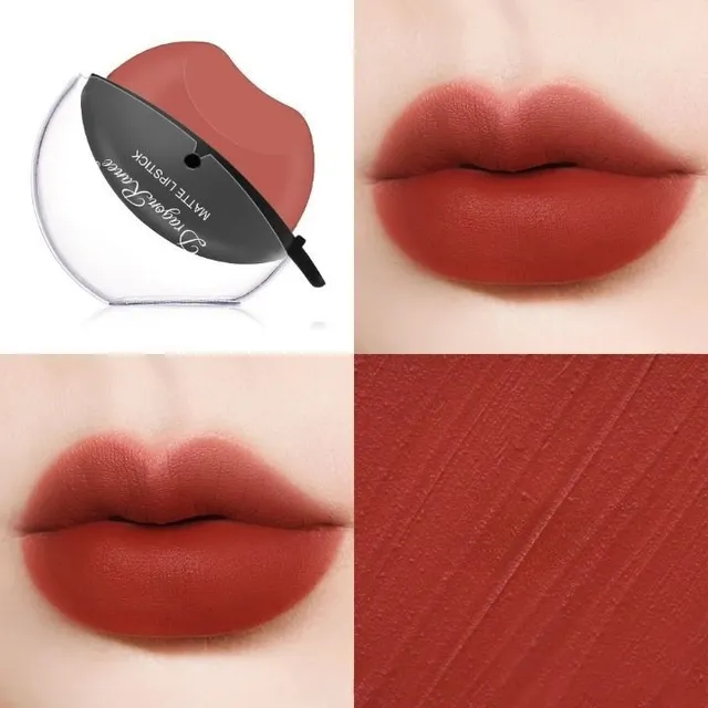 Stylish women's matte lipstick with practical closure for perfect lips Hanno