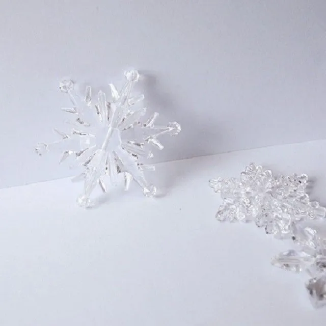 Decorative snowflakes 10 pcs