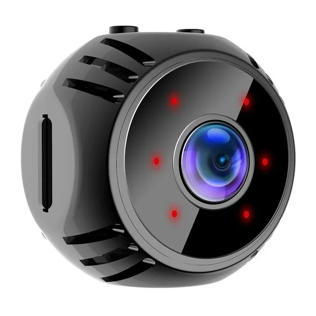 Mini rejtett kémkamera vezeték nélküli éjszakai látás Hd 1080p mozgásérzékelés