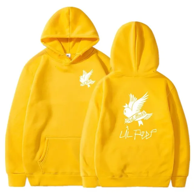 Unisex hoodie Lil Peep s yellow-67
