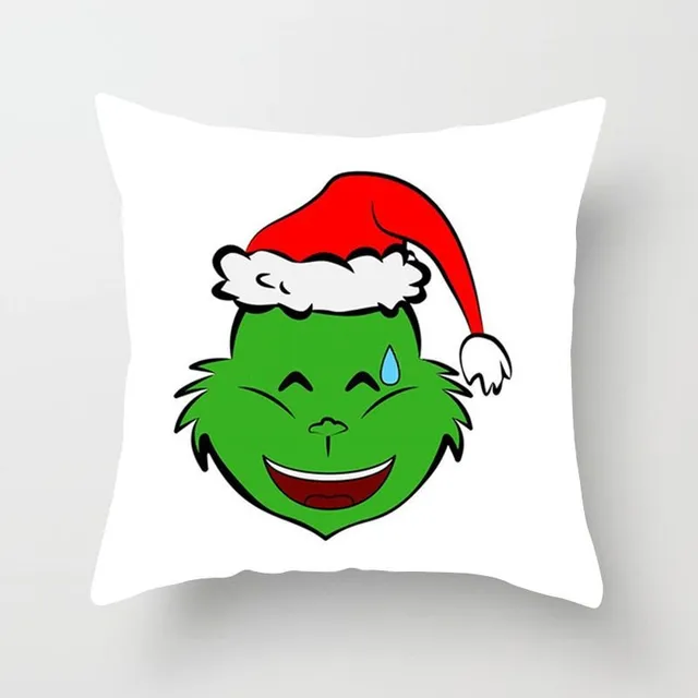 Vánoční praktický povlak na polštář s potiskem Grinch