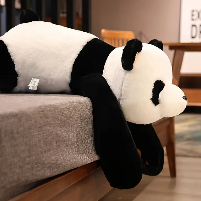 Large plush panda pillow - cute pet for your living room and bedroom