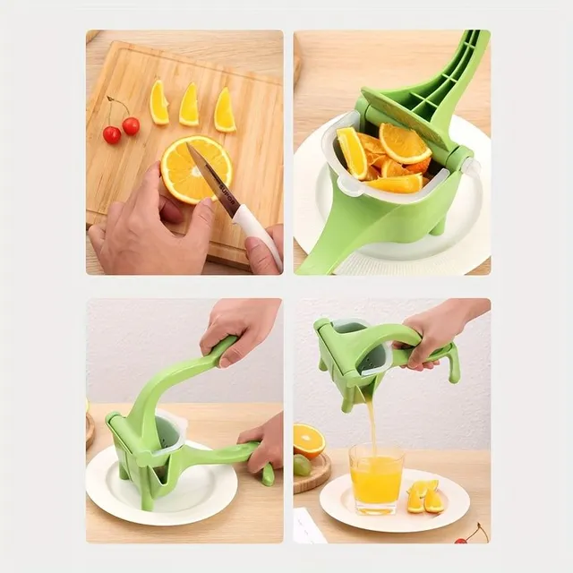 Manual citrus juice press - practical helper for fresh juice