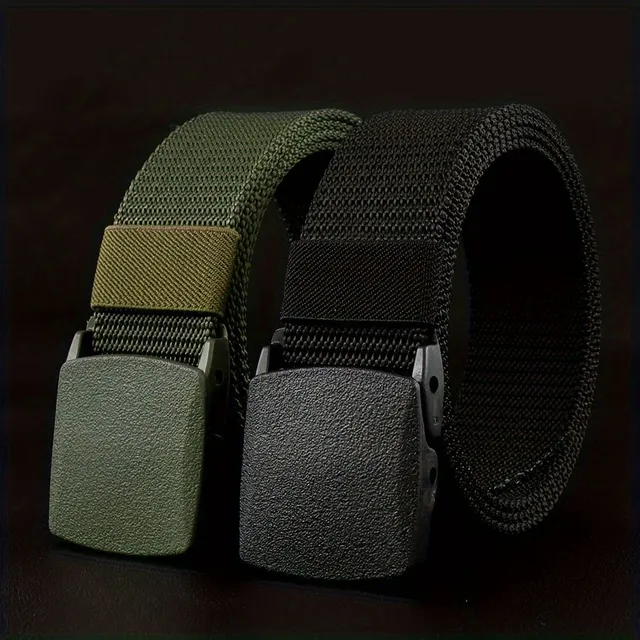 Universal nylon belt without metal buckle for students, youth and active people