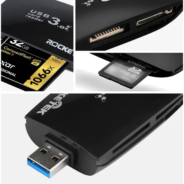 4v1 multi memory card reader