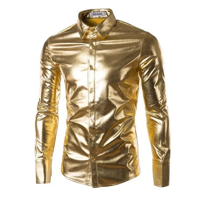 Men's shiny shirt Anthony