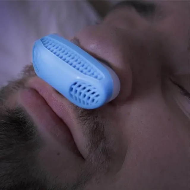 Practical anti-snoring mouthpiece - 3 colours