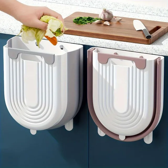 Practical storage trash can for the kitchen