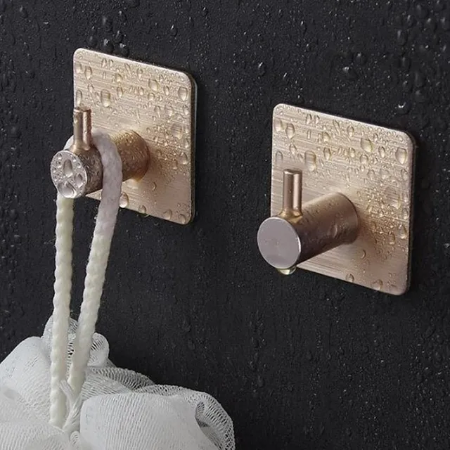 Metal hook for bathroom