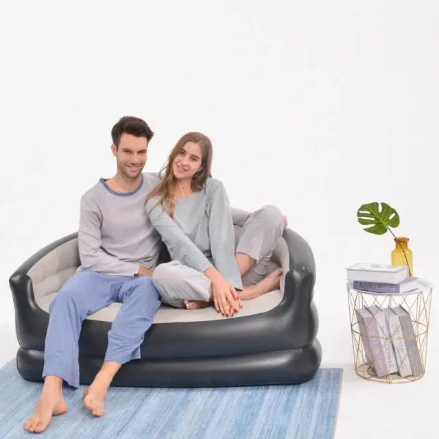 Comfortable inflatable sofa for home and travel
