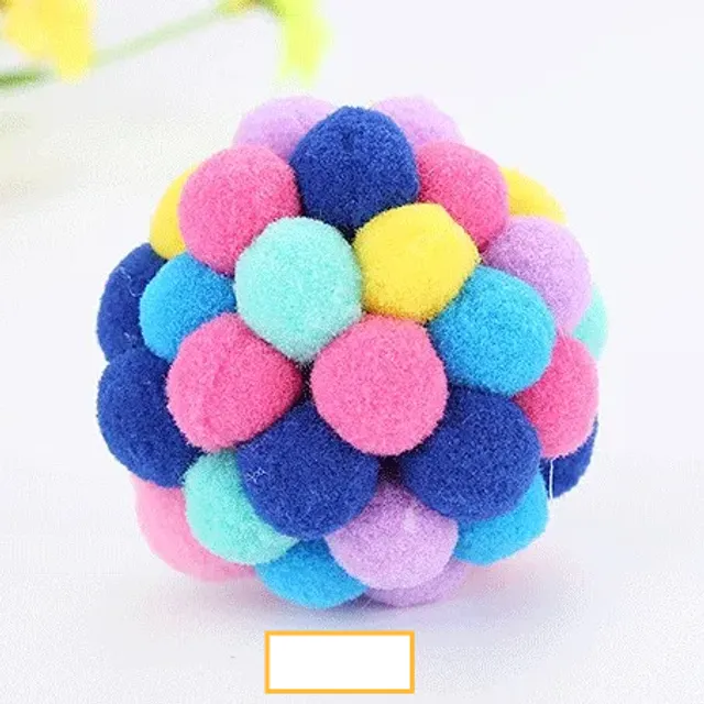 Handmade cheerful balls for cats - accessories for pets