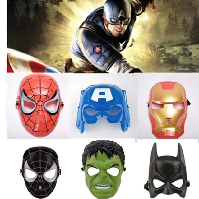 Stylová maska superhrdinů