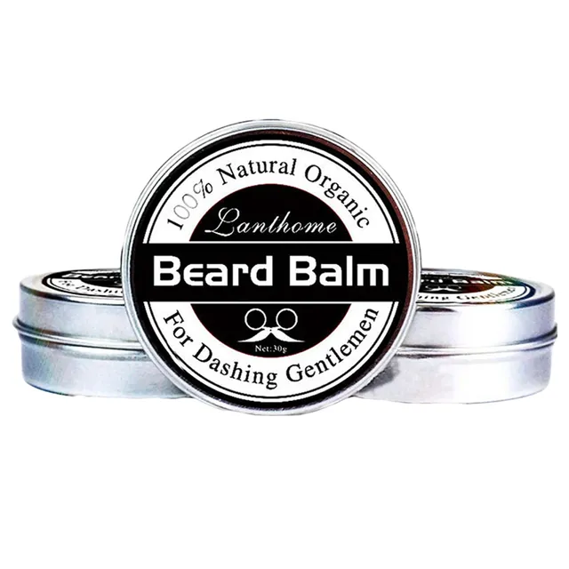 Balm for beard Balm for beard growth Solid oil for beard 30 g Organic beard care