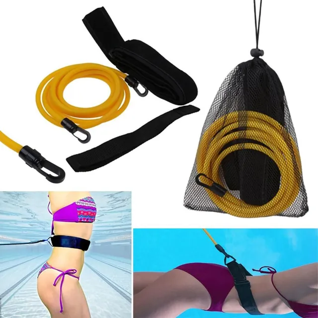 Bandă elastică ajustabilă pentru antrenament de înot