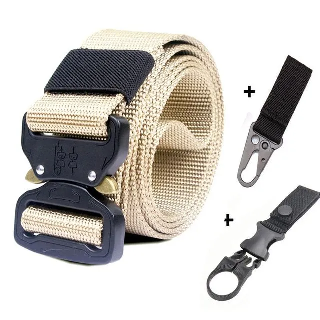 Tactical outdoor trouser belt / tactical trouser belt