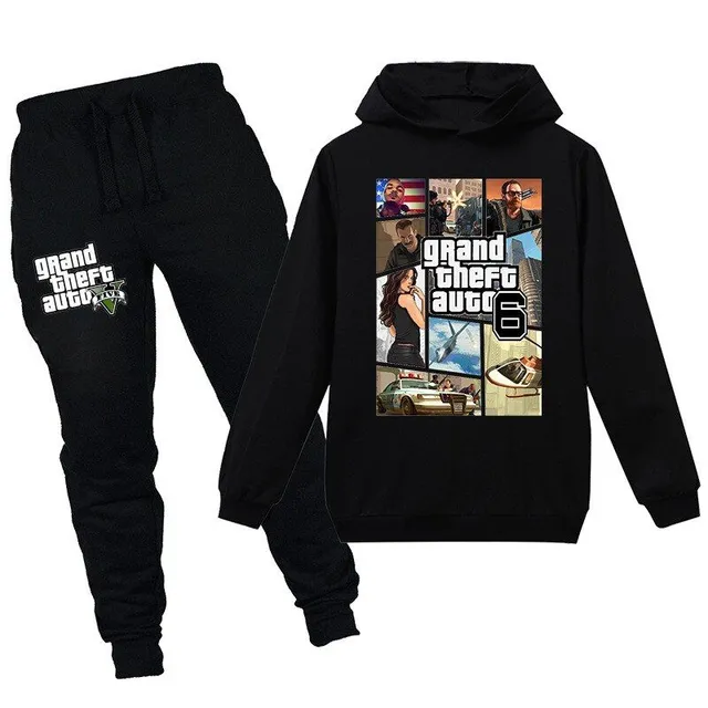 Kids tracksuit with GTA V print