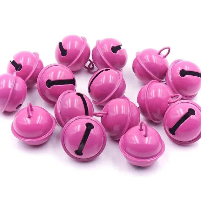 Coloured jingle bells 20 pcs