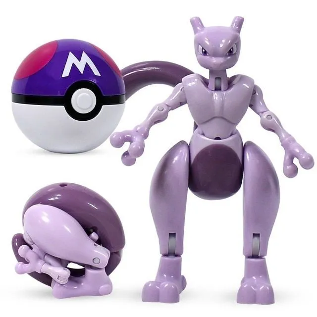 Roztomilé figurky Pokémona + pokeball