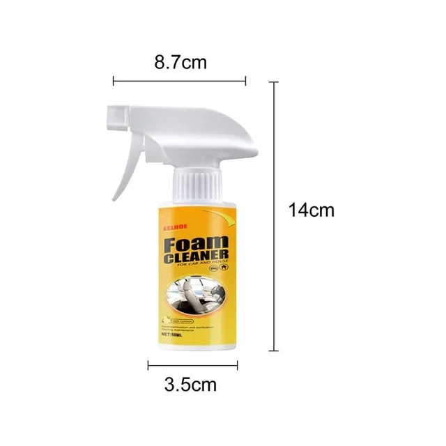 60/120/250ML Uniwersalny środek do czyszczenia pianek samochodowych Silna pianka odkażająca Usuwacz rdzy Dachy samochodowe Siedzenia Czyszczenie wnętrz Akcesoria