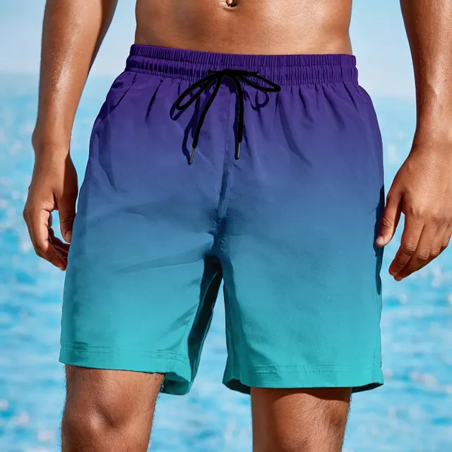 Luźne szorty plażowe dla mężczyzn do aktywnego noszenia, szybk
