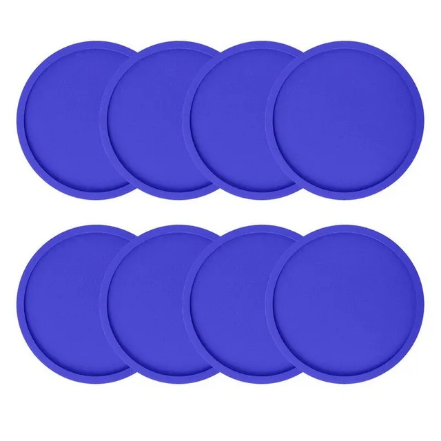 Silicone coasters 8 pcs