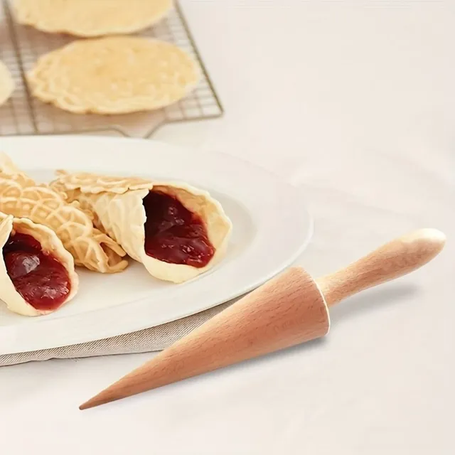 Gaufrier pour pizzelles, krumkake et cornets de glace