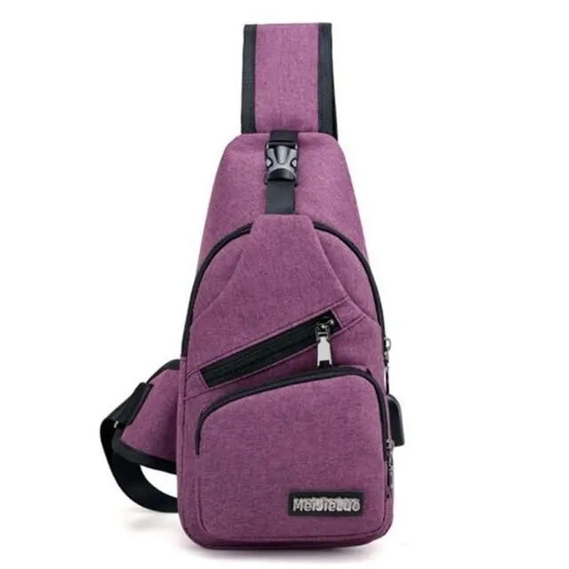 Backpack with USB charger