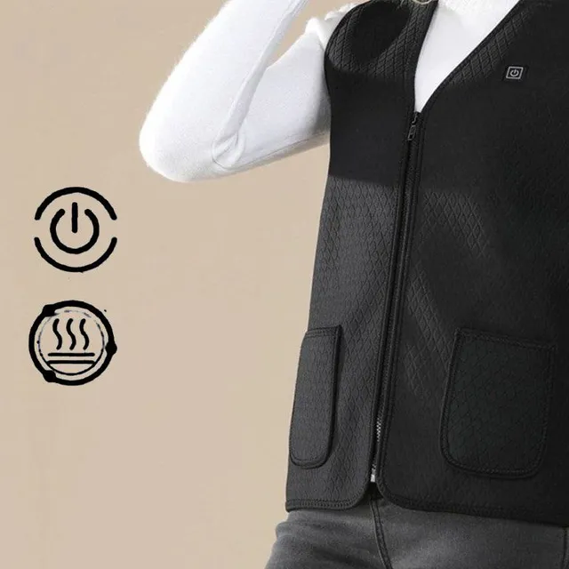 Electric 5V USB heated vest, M-XXXL