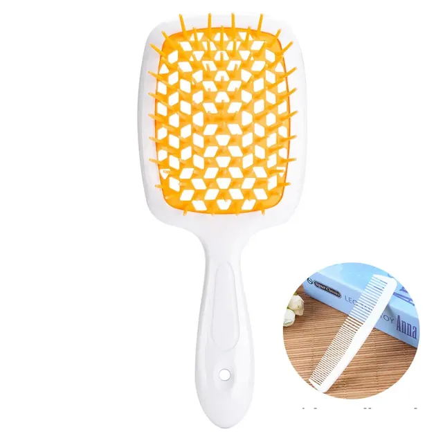 Professional hair brush against static energy - several color variants