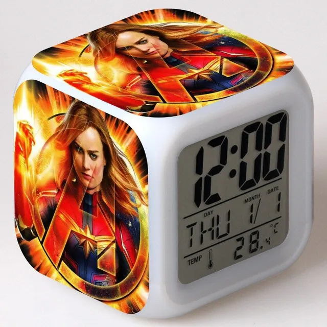 Alarm clock with theme Avengers