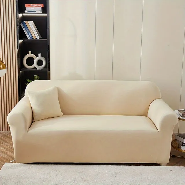 Universal elastic sofa cover - anti-slip, with furniture protection - bedroom, office, living room - comfortable home