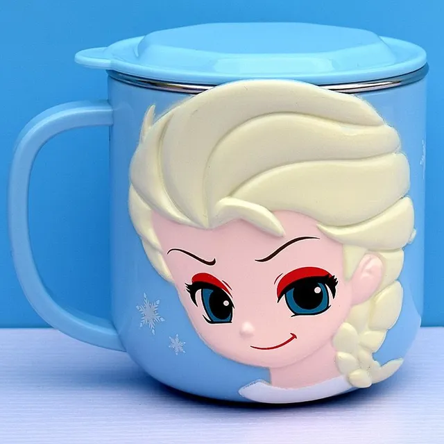 Beautiful children's mug with fairy tale motifs