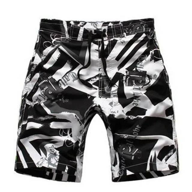 Daryl Boys' Beach Shorts (Plážové šortky Daryl Boys) cerna 1