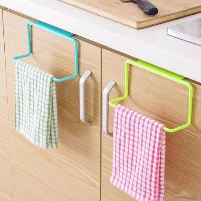 Závěsný držák na utěrky a ručníky - 4 barvy