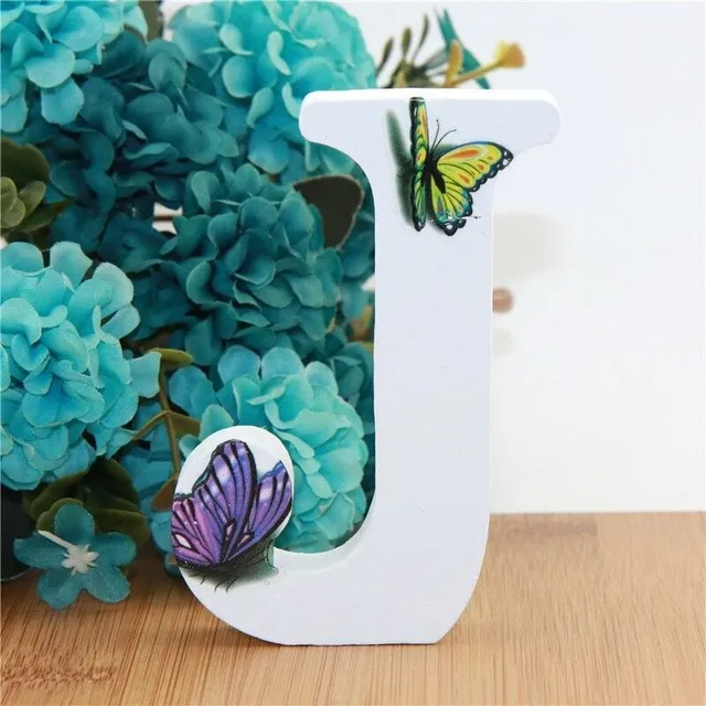 Decorative wooden letter butterfly K Tama dekorativni-drevene-pismeno-s-motyly-j