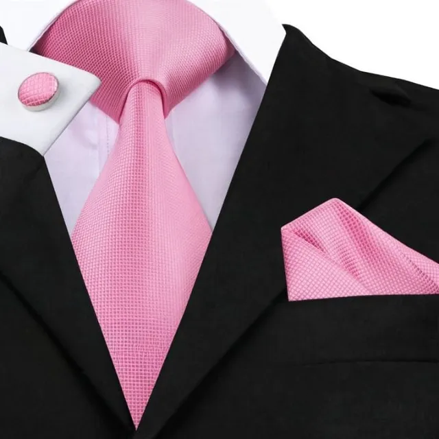 Men's luxury business set | Tie, Handkerchief, Cufflinks