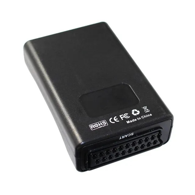 Scart to HDMI converter adapter for audio and video