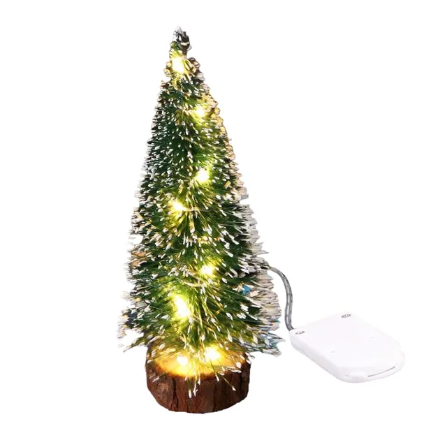 LED vianočný stromček 25 cm viacfarebný led-vanocni-stromek-25-cm-tepla-bila