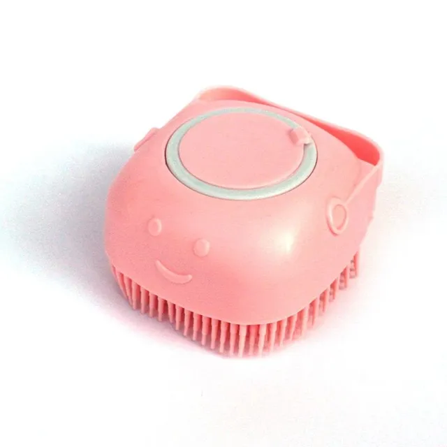 Silicone sponge with shampoo dispenser Felix