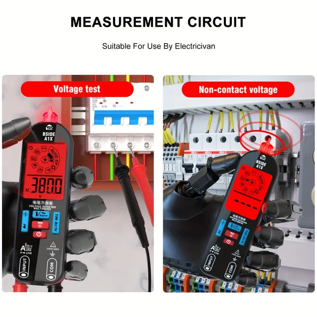 Full automatic Smart Multimeter Anti-Fire