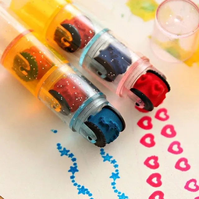 Baby roller with ink pad 3 pcs