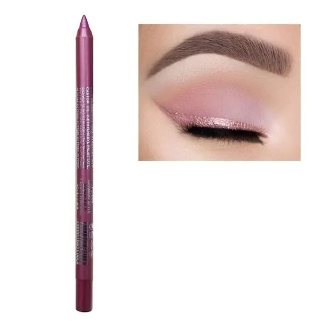 Long-lasting waterproof eye pencil - various colours