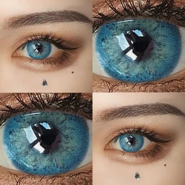 Barevné oční čočky