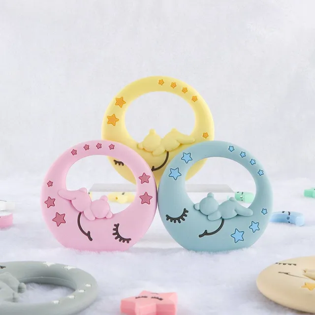 Baby cute teether - silicone