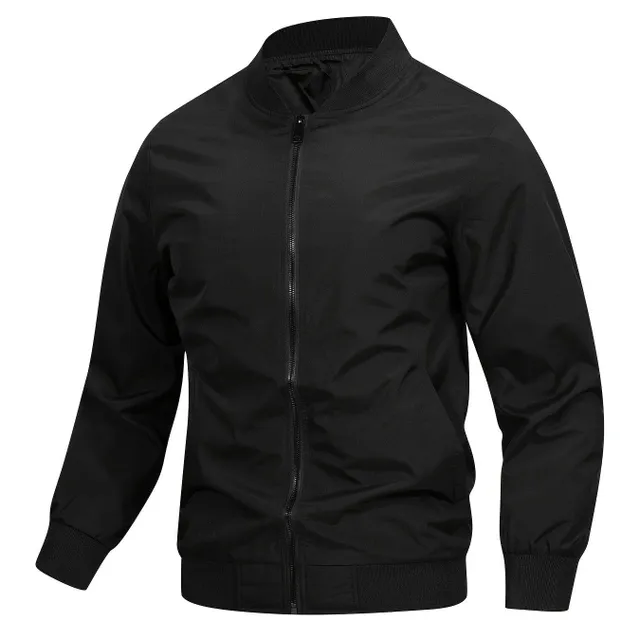 Men's lightweight windbreaker, stylish men's jacket with zipper